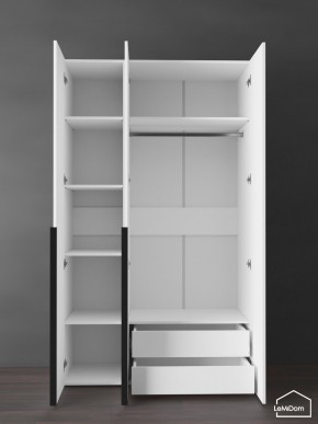 Шкаф Linnea MHR-3-2 2050х1200х510 (Белый-М 11.1.2) в Белоярском - beloyarskiy.mebel24.online | фото 6