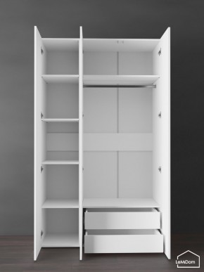 Шкаф Linnea MHR-3PO-2 2050х1200х510 (Белый-М 11.1.2) в Белоярском - beloyarskiy.mebel24.online | фото 5