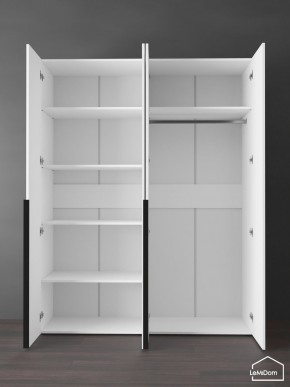 Шкаф Linnea MHR-4-1 2050х1600х510 (Белый-М 11.1.2) в Белоярском - beloyarskiy.mebel24.online | фото 4