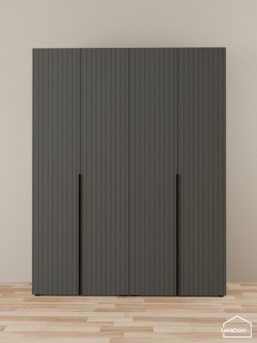 Шкаф Linnea MHR-4-1 2050х1600х510 (Графит-М 11.1.25) в Белоярском - beloyarskiy.mebel24.online | фото