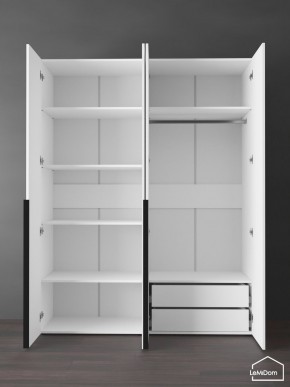 Шкаф Linnea MHR-4-2 2050х1600х510 (Белый-М 11.1.2) в Белоярском - beloyarskiy.mebel24.online | фото 6