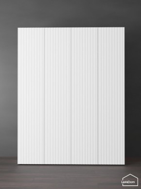 Шкаф Linnea MHR-4PO-1 2050х1600х510 (Белый-М 11.1.2) в Белоярском - beloyarskiy.mebel24.online | фото 5