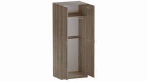 Шкаф ПЕГАС двухдверный, цвет Дуб Сонома в Белоярском - beloyarskiy.mebel24.online | фото 2