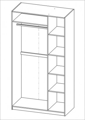 Шкаф ПЕГАС трехдверный, цвет белый в Белоярском - beloyarskiy.mebel24.online | фото