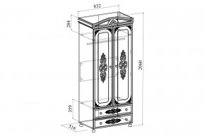 Шкаф платяной Ассоль АС-02 в Белоярском - beloyarskiy.mebel24.online | фото 5