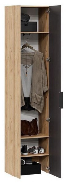 Шкаф платяной Асти в Белоярском - beloyarskiy.mebel24.online | фото 3