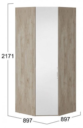 Шкаф платяной Эмбер СМ-348.07.007 L в Белоярском - beloyarskiy.mebel24.online | фото 3