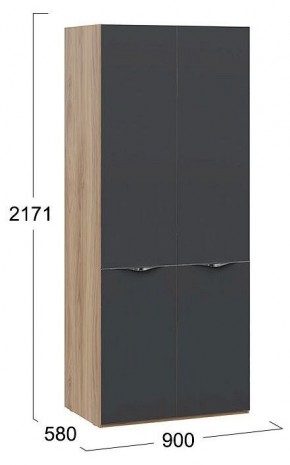 Шкаф платяной Глосс СМ-319.07.211 в Белоярском - beloyarskiy.mebel24.online | фото 4
