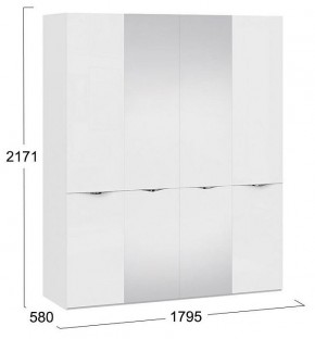 Шкаф платяной Глосс СМ-319.07.442 в Белоярском - beloyarskiy.mebel24.online | фото 4