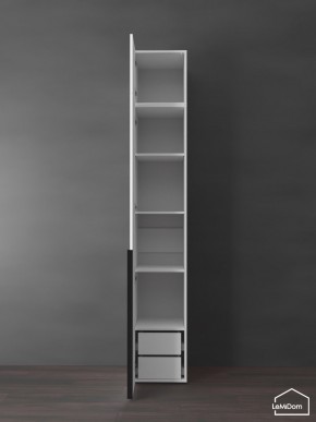 Шкаф с антресолью Linnea MHR-1A-4 2450х400х510 (Белый-М 11.1.2) в Белоярском - beloyarskiy.mebel24.online | фото 6
