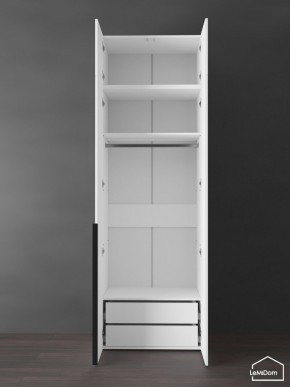 Шкаф с антресолью Linnea MHR-2A-3 2450х800х510 (Белый-М 11.1.2) в Белоярском - beloyarskiy.mebel24.online | фото 6