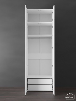 Шкаф с антресолью Linnea MHR-2POA-3 2450х800х510 (Белый-М 11.1.2) в Белоярском - beloyarskiy.mebel24.online | фото 5