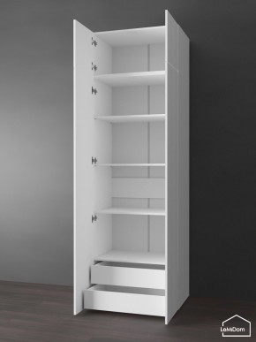 Шкаф с антресолью Linnea MHR-2POA-4 2450х800х510 (Белый-М 11.1.1) в Белоярском - beloyarskiy.mebel24.online | фото 5