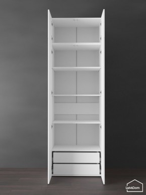 Шкаф с антресолью Linnea MHR-2POA-4 2450х800х510 (Белый-М 11.1.2) в Белоярском - beloyarskiy.mebel24.online | фото 6