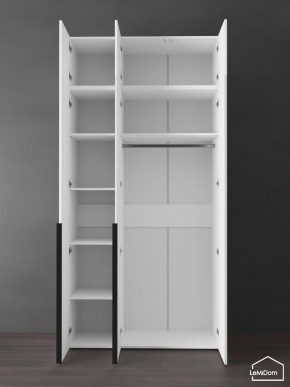 Шкаф с антресолью Linnea MHR-3A-1 2450х1200х510 (Белый-М 11.1.2) в Белоярском - beloyarskiy.mebel24.online | фото 5