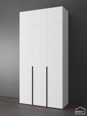 Шкаф с антресолью Linnea MHR-3A-2 2450х1200х510 (Белый-М 11.1.2) в Белоярском - beloyarskiy.mebel24.online | фото