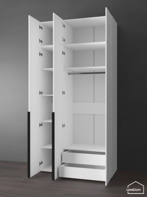 Шкаф с антресолью Linnea MHR-3A-2 2450х1200х510 (Белый-М 11.1.2) в Белоярском - beloyarskiy.mebel24.online | фото 5