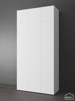 Шкаф с антресолью Linnea MHR-3POA-1 2450х1200х510 (Белый-М 11.1.2) в Белоярском - beloyarskiy.mebel24.online | фото 1