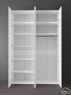 Шкаф с антресолью Linnea MHR-4POA-1 2450х1600х510 (Белый-М 11.1.2) в Белоярском - beloyarskiy.mebel24.online | фото 4