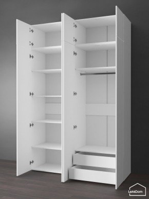 Шкаф с антресолью Linnea MHR-4POA-2 2450х1600х510 (Белый-М 11.1.2) в Белоярском - beloyarskiy.mebel24.online | фото 6