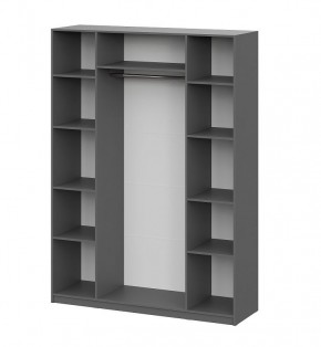 Шкаф ШК-5 (1600) Графит серый в Белоярском - beloyarskiy.mebel24.online | фото 3