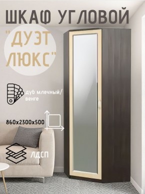 Шкаф угловой Дуэт Люкс с зеркалом в Белоярском - beloyarskiy.mebel24.online | фото 5
