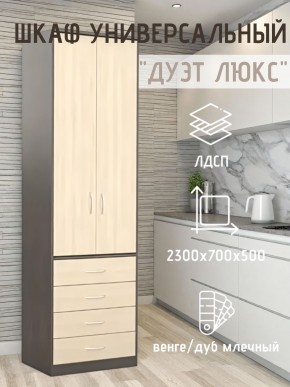 Шкаф универсальный Дуэт Люкс в Белоярском - beloyarskiy.mebel24.online | фото 3