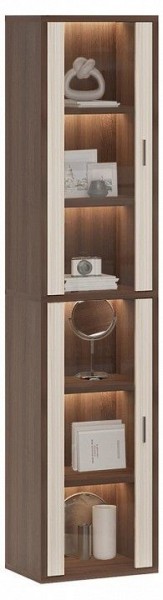 Шкаф-витрина Домино СУ(ш1в2)+2ФС в Белоярском - beloyarskiy.mebel24.online | фото 2