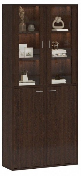 Шкаф-витрина Домино СУ(ш2в2)+2ФС+2ФГ в Белоярском - beloyarskiy.mebel24.online | фото 3
