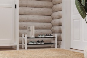 Скамья 85х37 Кантри для обуви белая в Белоярском - beloyarskiy.mebel24.online | фото 4