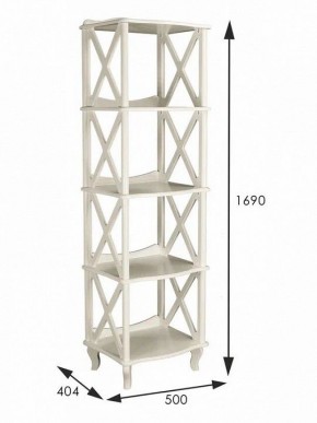 Стеллаж Джульетта 4 в Белоярском - beloyarskiy.mebel24.online | фото 8