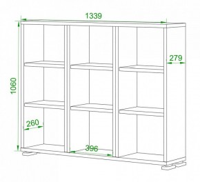 Стеллаж Домино нельсон ПУ-60-1 в Белоярском - beloyarskiy.mebel24.online | фото 2