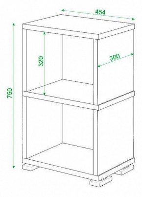 Стеллаж Домино СБ-15/2 в Белоярском - beloyarskiy.mebel24.online | фото 2