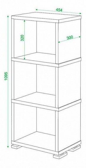 Стеллаж Домино СБ-15/3 в Белоярском - beloyarskiy.mebel24.online | фото 2