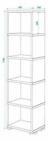 Стеллаж Домино СБ-15/5 в Белоярском - beloyarskiy.mebel24.online | фото 3