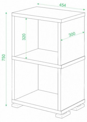 Стеллаж-колонка Домино СБ-15/2 в Белоярском - beloyarskiy.mebel24.online | фото 2