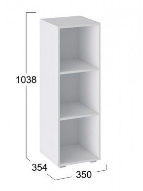 Стеллаж модульный «Литл» Тип 3 в Белоярском - beloyarskiy.mebel24.online | фото 2