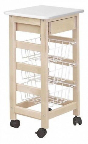Стеллаж С ящиком и корзинами в Белоярском - beloyarskiy.mebel24.online | фото 2