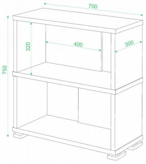 Стеллаж СБ-10/2 в Белоярском - beloyarskiy.mebel24.online | фото 2