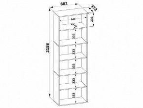 Стеллаж ШУ-30 в Белоярском - beloyarskiy.mebel24.online | фото 3