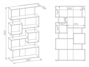 Стеллаж СТ-2 в Белоярском - beloyarskiy.mebel24.online | фото 4