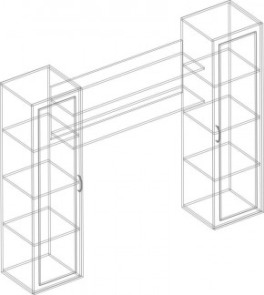 Стенка "Алексанрия" 2100 в Белоярском - beloyarskiy.mebel24.online | фото 4