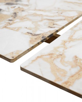 Стол ACERRA NEW 160 GLOSS GRAND JADE SOLID CERAMIC/ каркас цвета шампань, ®DISAUR в Белоярском - beloyarskiy.mebel24.online | фото 8