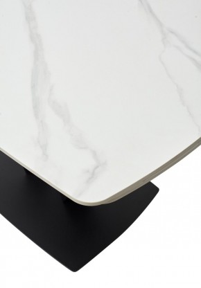 Стол ALATRI 120 MATT WHITE MARBLE SOLID CERAMIC / BLACK, ®DISAUR в Белоярском - beloyarskiy.mebel24.online | фото 11