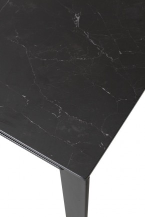 Стол CORNER 120 MATT BLACK MARBLE SOLID CERAMIC / BLACK, ®DISAUR в Белоярском - beloyarskiy.mebel24.online | фото 5