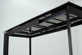 Стол CREMONA 180 KL-99 Белый мрамор матовый, итальянская керамика / черный каркас, ®DISAUR в Белоярском - beloyarskiy.mebel24.online | фото 13