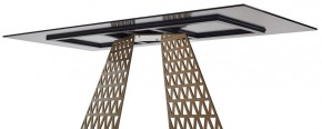 Стол ENNA 220 KL-188 Контрастный мрамор матовый, итальянская керамика/ каркас цвета шампань, ®DISAUR в Белоярском - beloyarskiy.mebel24.online | фото 12