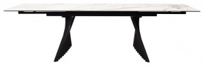 Стол IVAR 180 MARBLES KL-188 Контрастный мрамор, итальянская керамика, ®DISAUR в Белоярском - beloyarskiy.mebel24.online | фото 2