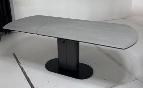 Стол KAI 140 TL-58 поворотная система раскладки, испанская керамика / Темно-серый / Черный, ®DISAUR в Белоярском - beloyarskiy.mebel24.online | фото 4