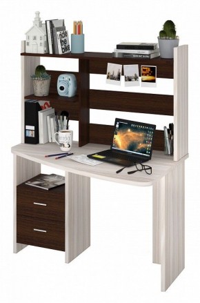 Стол компьютерный Домино Лайт СКЛ-Крл 120+НКЛ-120 в Белоярском - beloyarskiy.mebel24.online | фото 2